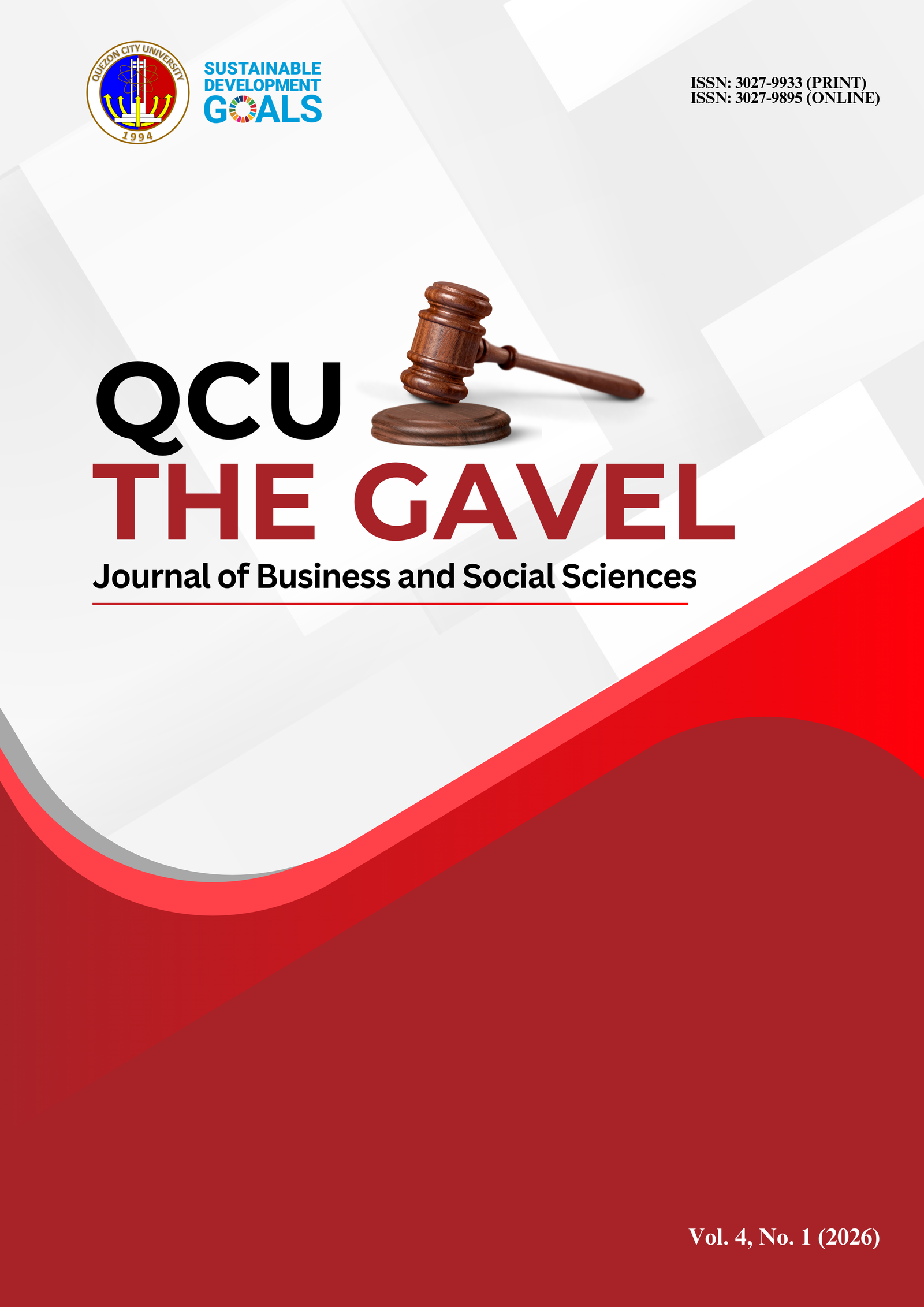 					View Vol. 4 No. 1 (2026): QCU The Gavel: Journal of Business and Social Sciences
				