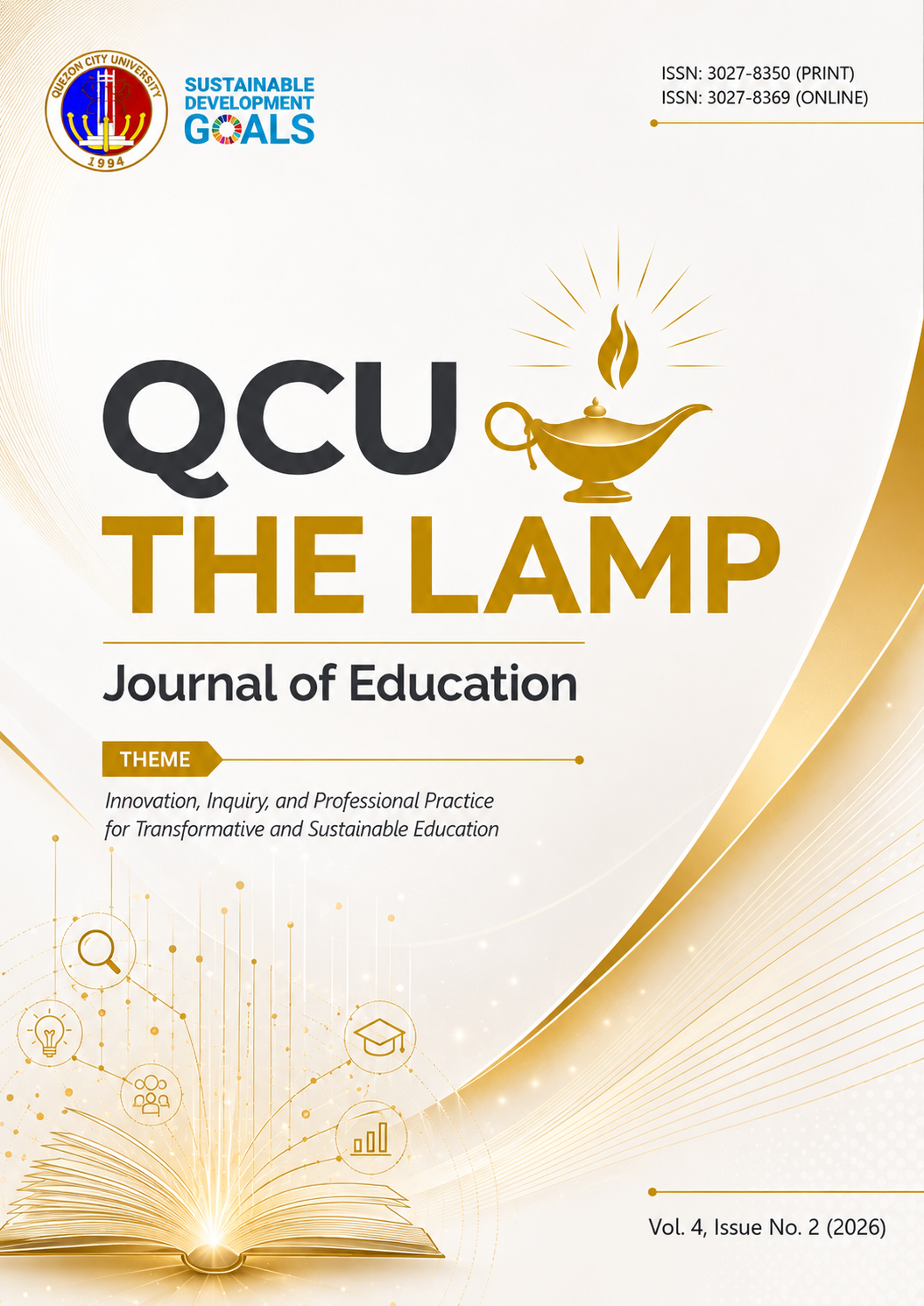 QCU The Lamp: Journal of Education Cover Page for Vol. 4 No. 2
