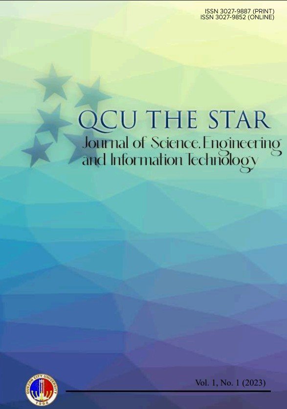 QCU The Star cover image with 5 stars in the middle and geometric triangle shapes
