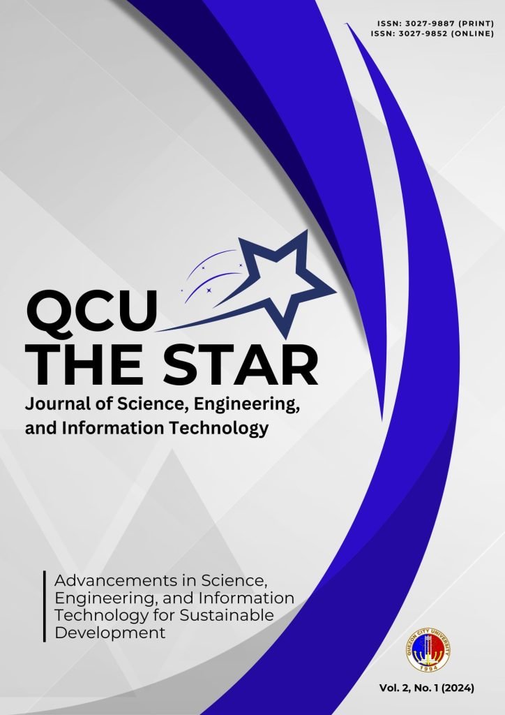 View Vol. 2 No. 1 (2024): QCU The Star: Journal of Science, Engineering, and Information Technology